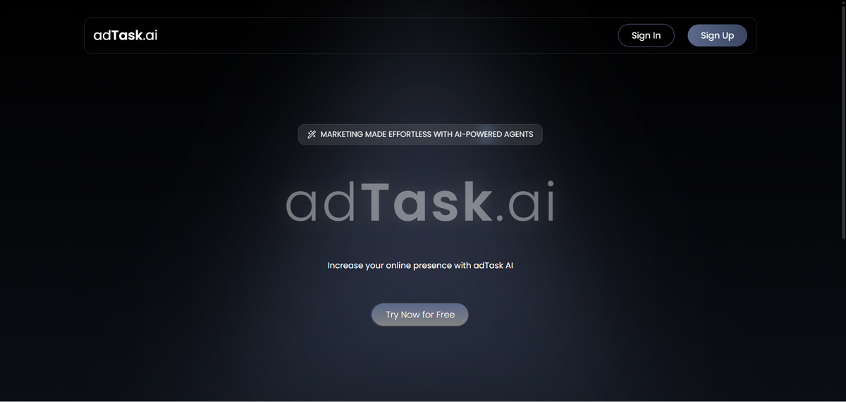AdTask Platform Preview